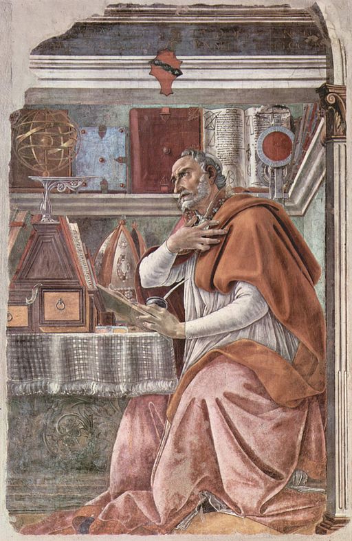 Sandro Botticelli Hl.Augustinus 1480