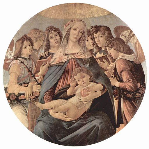 Sandro Botticelli Madonna della Melagrana 1487