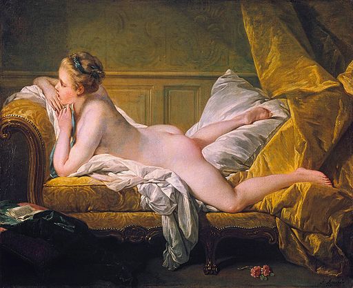 François Boucher Resting Maiden. 1751
