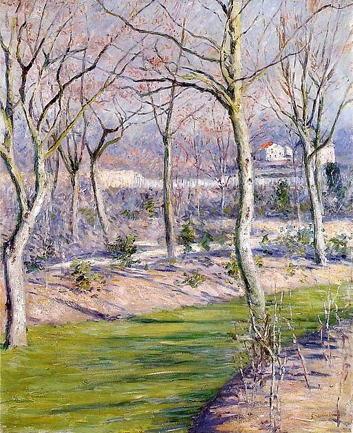 Gustave Caillebotte The Garden at Petit Gennevilliers 1894
