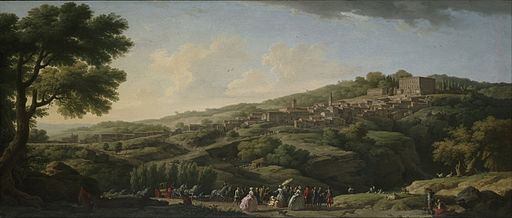 Claude Joseph Vernet Villa at Caprarola 1746