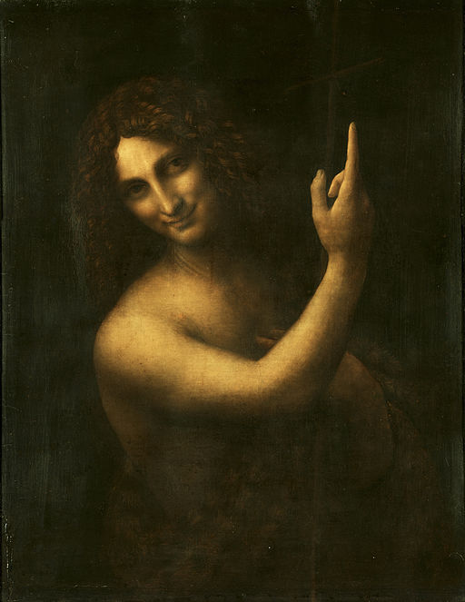 Leonardo da Vinci Saint John the Baptist 1514