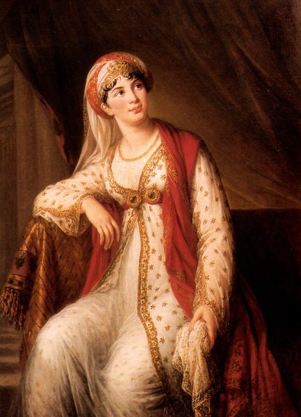 Élisabeth Louise Vigée Le Brun Giuseppina Grassini dans le role de Zaire 1804