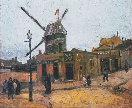 Vincent van Gogh Le Moulin de la Galette 1886