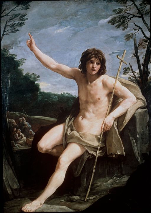 Guido Reni St John the Baptist in the Wilderness 1636-1637