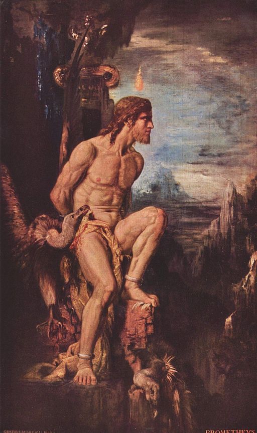 Gustave Moreau Prometheus 1868