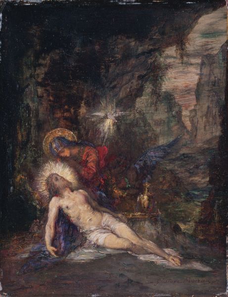 Gustave Moreau Pietà 1852