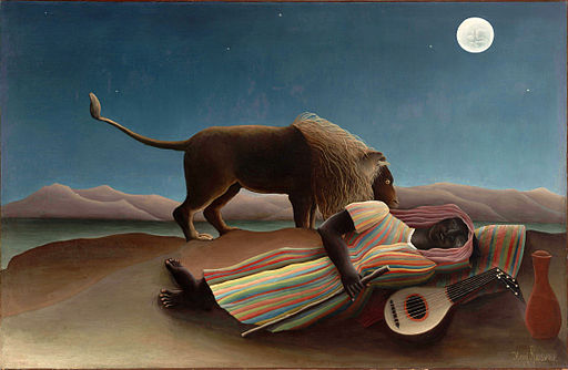 Henri Rousseau The Sleeping Gypsy 1897
