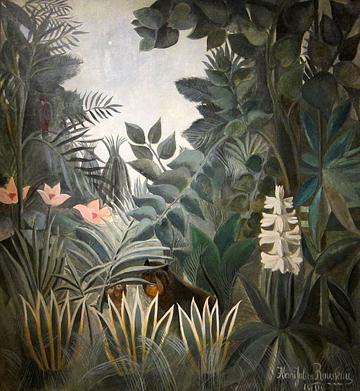 Henri Rousseau The Equatorial Jungle 1909