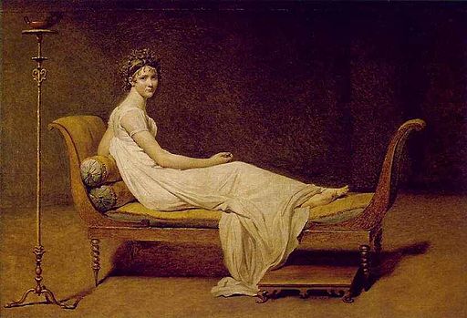 Jacques-Louis David Portrait of Madame Récamier 1800
