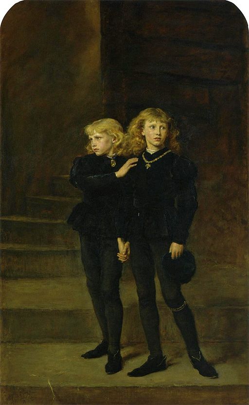John Everett Millais The Princes in the Tower 1878