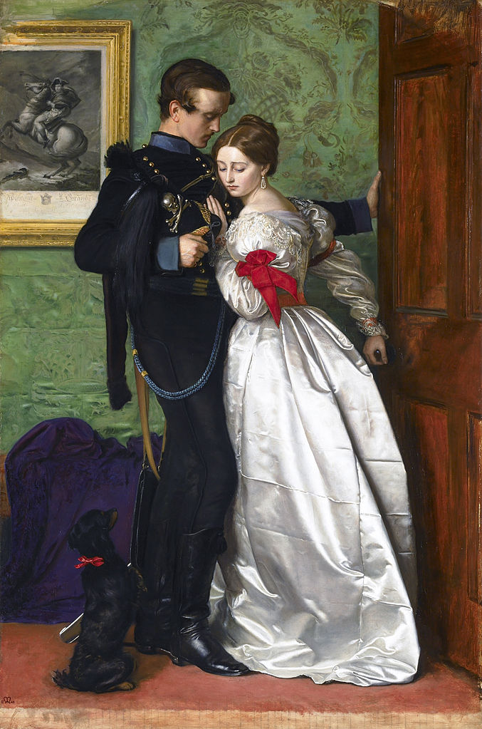 John Everett Millais The Black Brunswicker 1859-1861