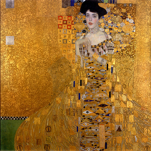 Gustav Klimt Adele Bloch-Bauer's Portrait 1907