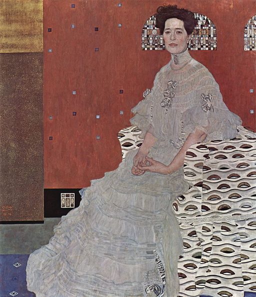 Gustav Klimt Portrait of Fritza Riedler 1906