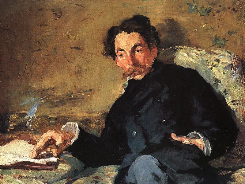 Édouard Manet Portrait of Stéphane Mallarmé 1876