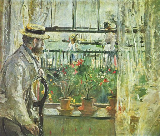 Berthe Morisot Eugène Manet à l'Ile de Wight 1875