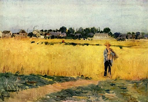 Berthe Morisot Dans les blés 1875