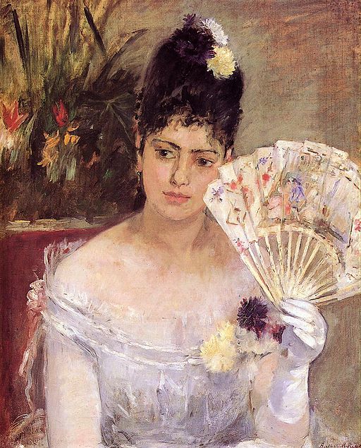 Berthe Morisot Jeune fille au bal 1875