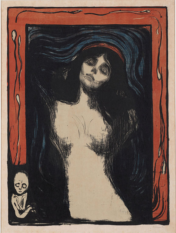 Edvard Munch Madonna 1895-1902