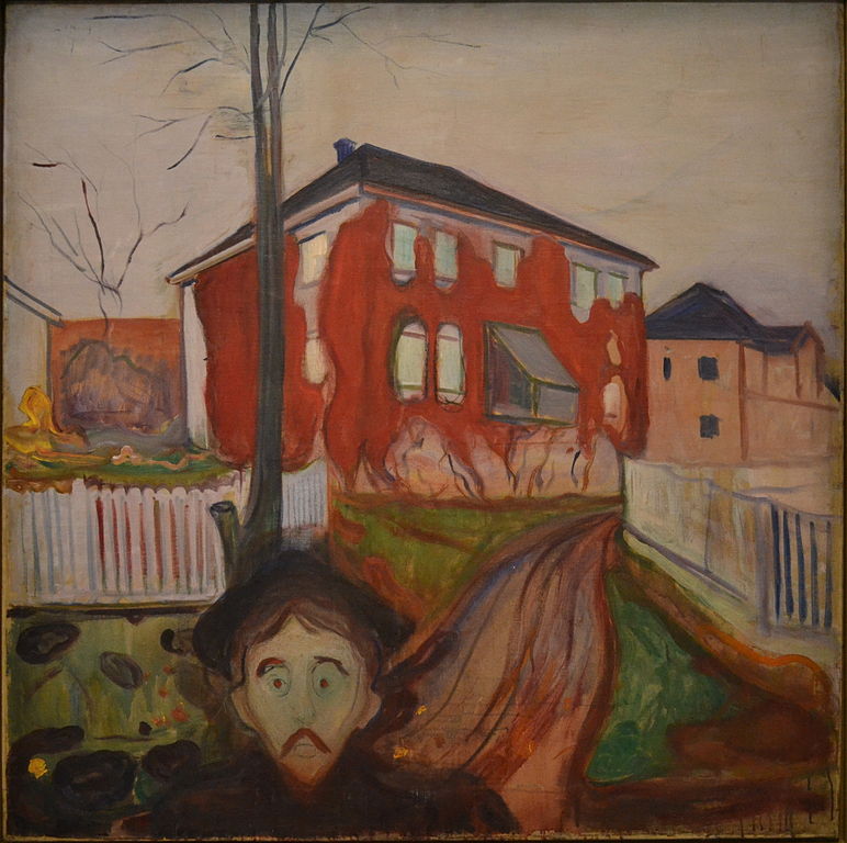 Edvard Munch Red Virginia Creeper 1898-1900