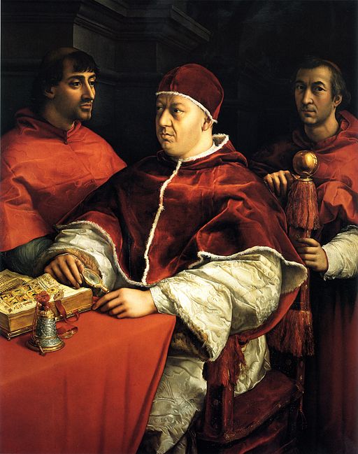 Raphael Portrait of Leo X 1512