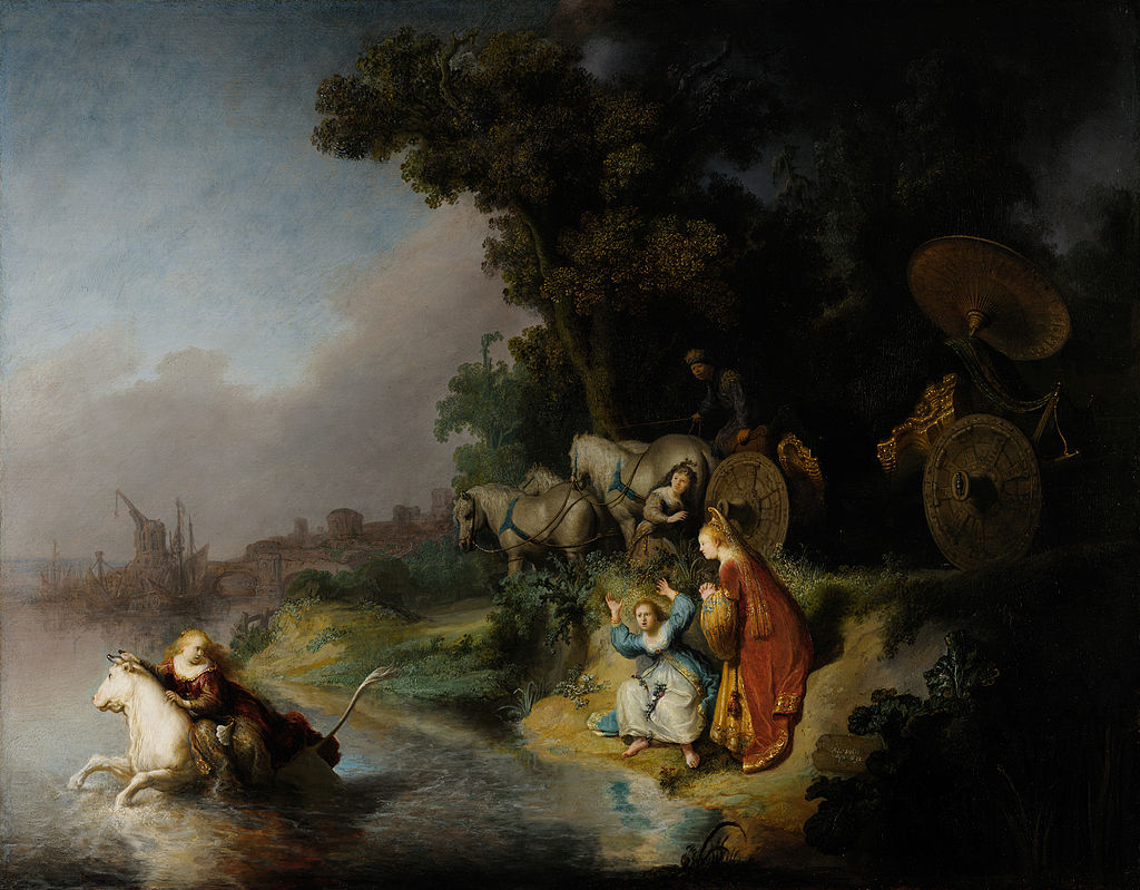 Rembrandt The abduction of Europa 1632
