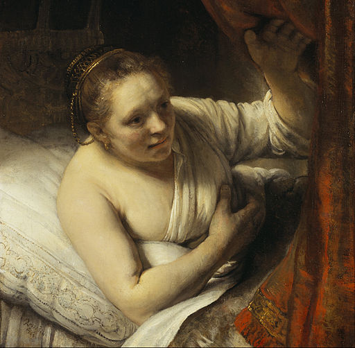 Rembrandt A Woman in Bed 1645