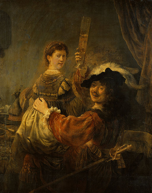 Rembrandt Rembrandt and Saskia in the parable of the Prodigal Son 1635