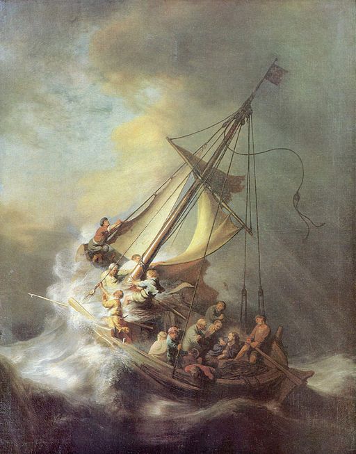 Rembrandt The Storm on the Sea of Galilee 1633
