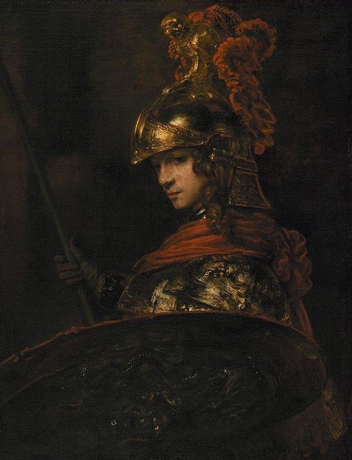 Rembrandt Pallas Athena 1663