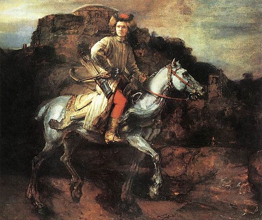Rembrandt The Polish Rider 1655