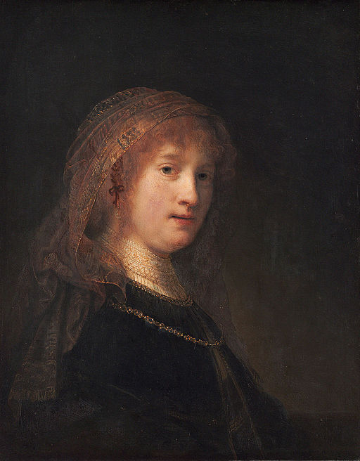 Rembrandt Saskia van Uylenburgh, the Wife of the Artist 1635