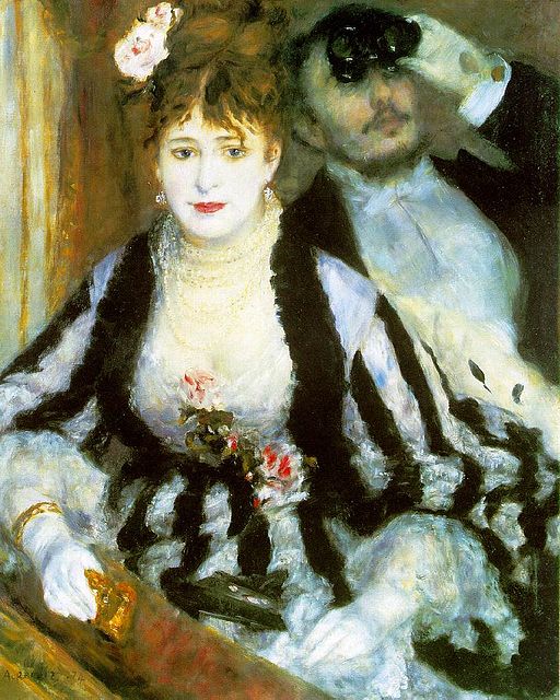 Pierre-Auguste Renoir La loge 1874