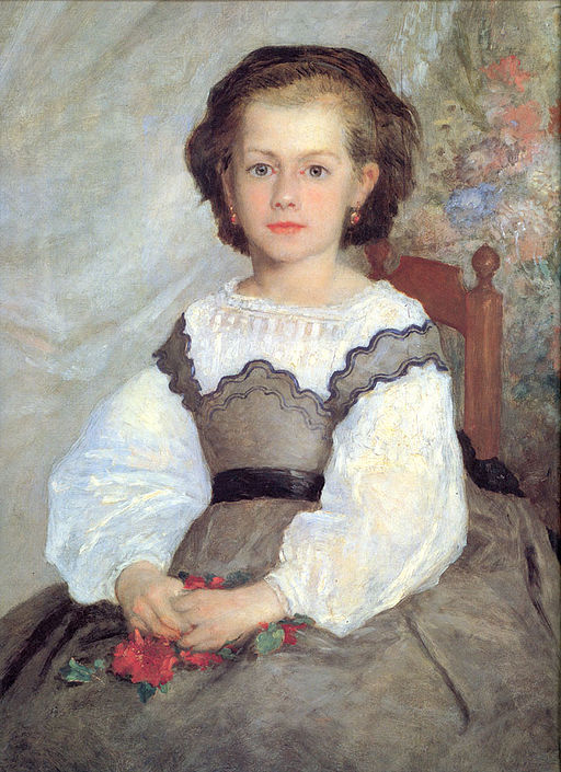 Pierre-Auguste Renoir Romaine Lancaux 1864