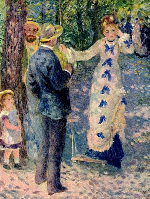Pierre-Auguste Renoir The Swing 1876