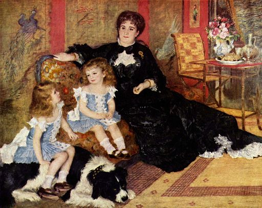 Pierre-Auguste Renoir Mme. Charpentier and Her Children 1878