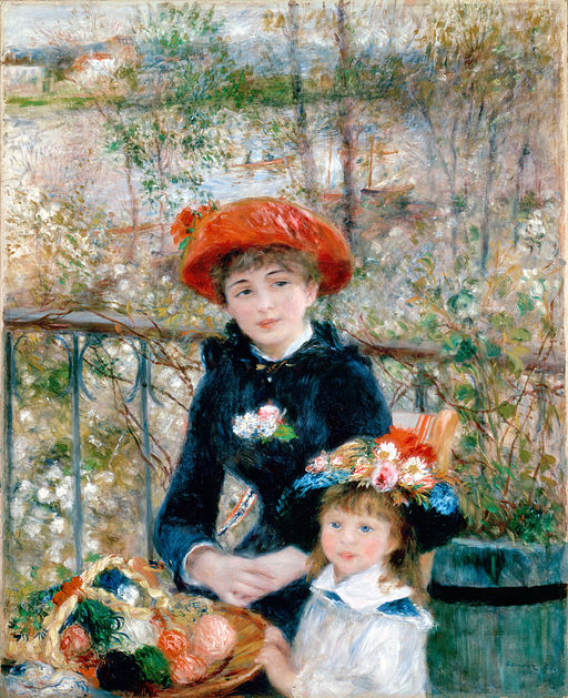 Pierre-Auguste Renoir Two Sisters (On the Terrace) 1881