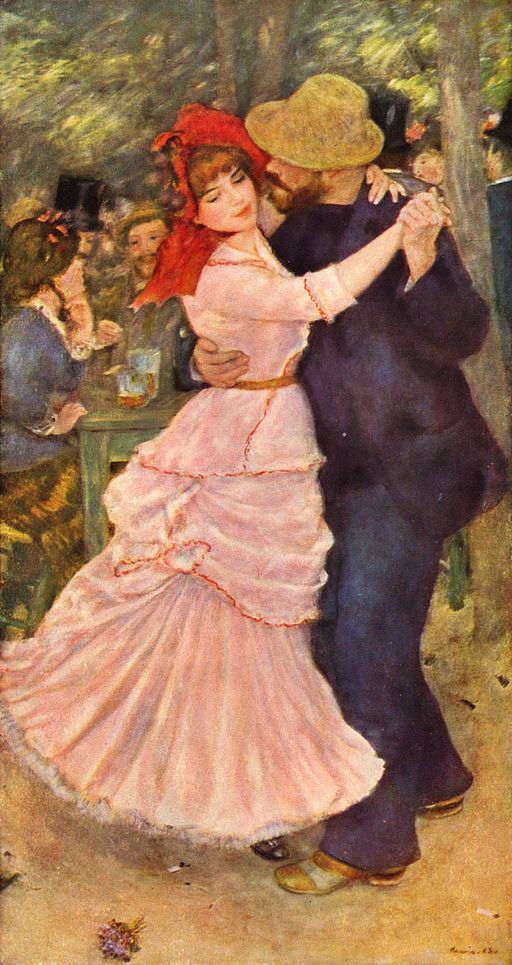 Pierre-Auguste Renoir Dance at Bougival 1883