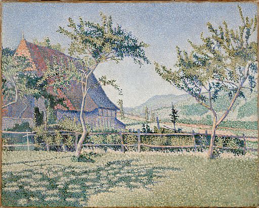 Paul Signac the Meadow 1886