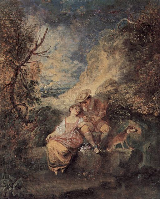 Jean-Antoine Watteau The hunter 1710