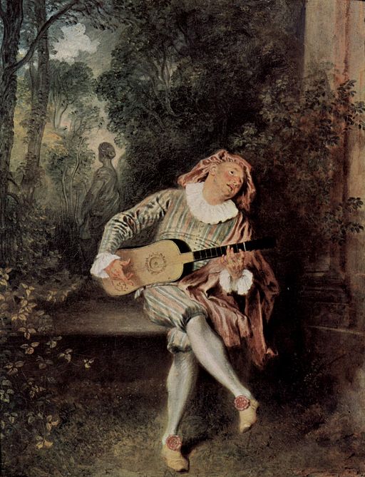 Jean-Antoine Watteau, A Mezzetino (1717-1719)