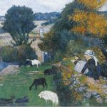 Paul Gauguin, The Breton shepherdess (1886)