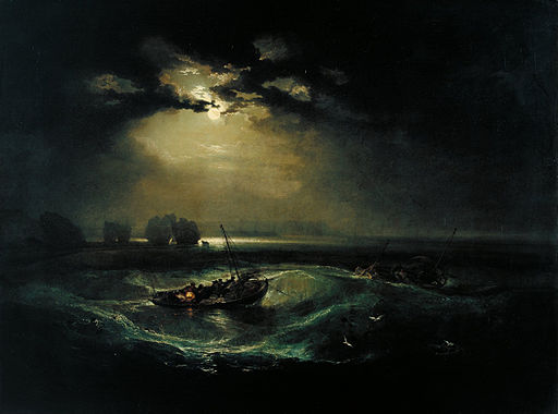 Joseph Mallord William Turner, Fishermen at Sea (1796)
